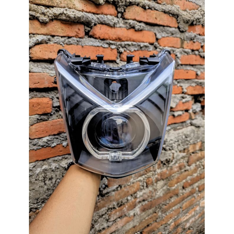 lampu beat injeksi ESP 2015/2013 set biled projector 2,5inch ipled ipchar vinyx p2 reflektor lampu d