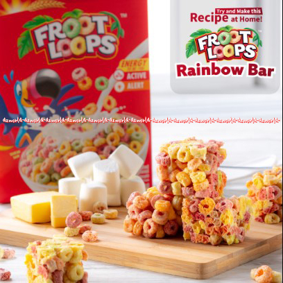 Kellogg's Froot Loops 160gr Makanan Sereal Rasa Buah Cereal Kellogs Kelog's Fruit Lops Sereal Instan Warna Warni Fruit Loop Cereal Fruit Rings Cereal Colorfull