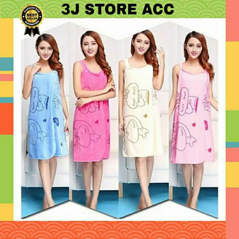 Handuk baju dewasa - handuk baju wanita - handuk mandi baju motif