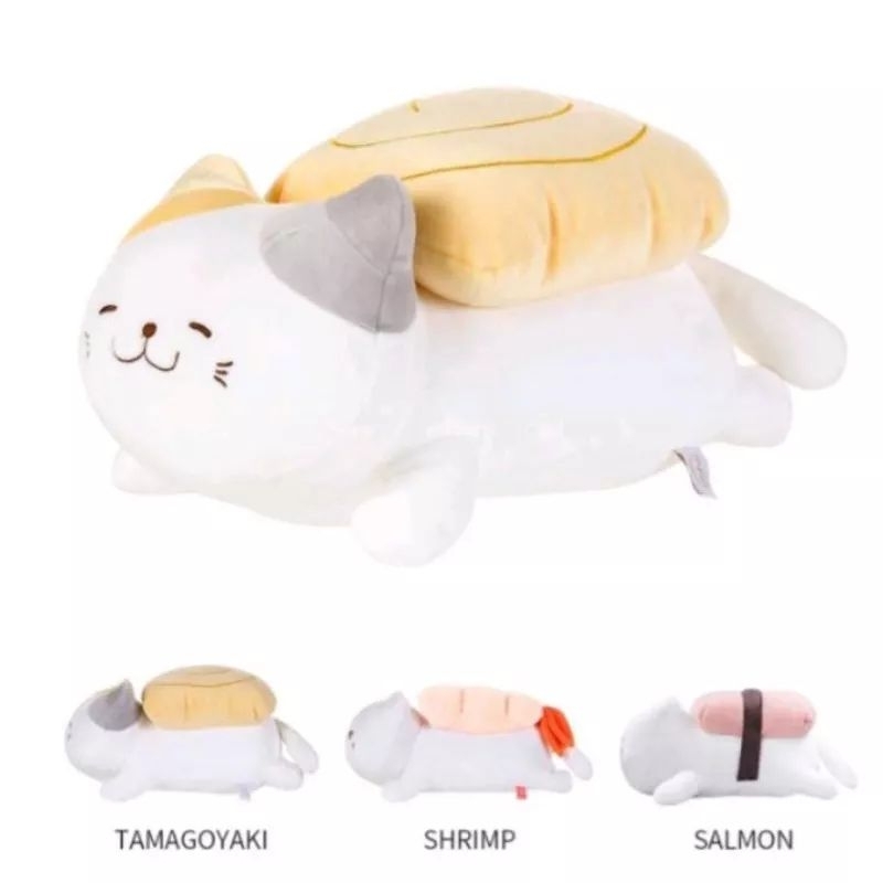 MINISO Boneka Sushi Kucing Lucu Shrimp