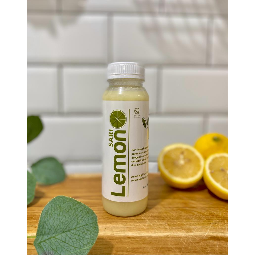 Sari lemon fresh 250ml 100% murni original tanpa bahan pengawet dan gula sehat dan bikin langsing