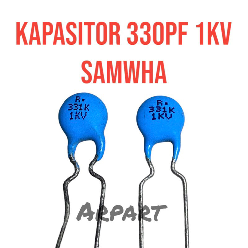 kapasitor 331 330pf 1kv samwha