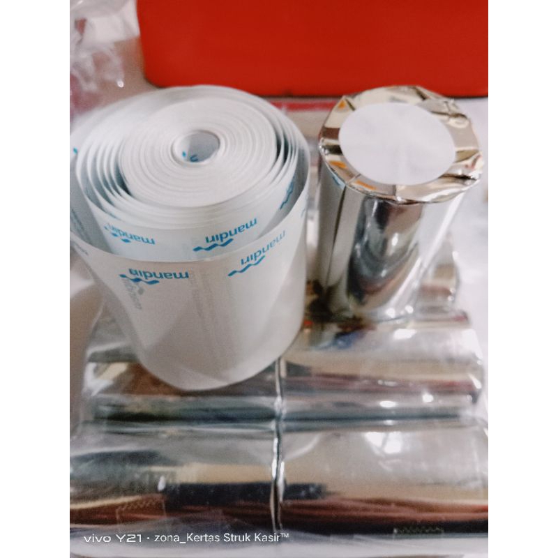 

Kertas Thermal Struk Edc 58mm x 40mm Logo Mandiri