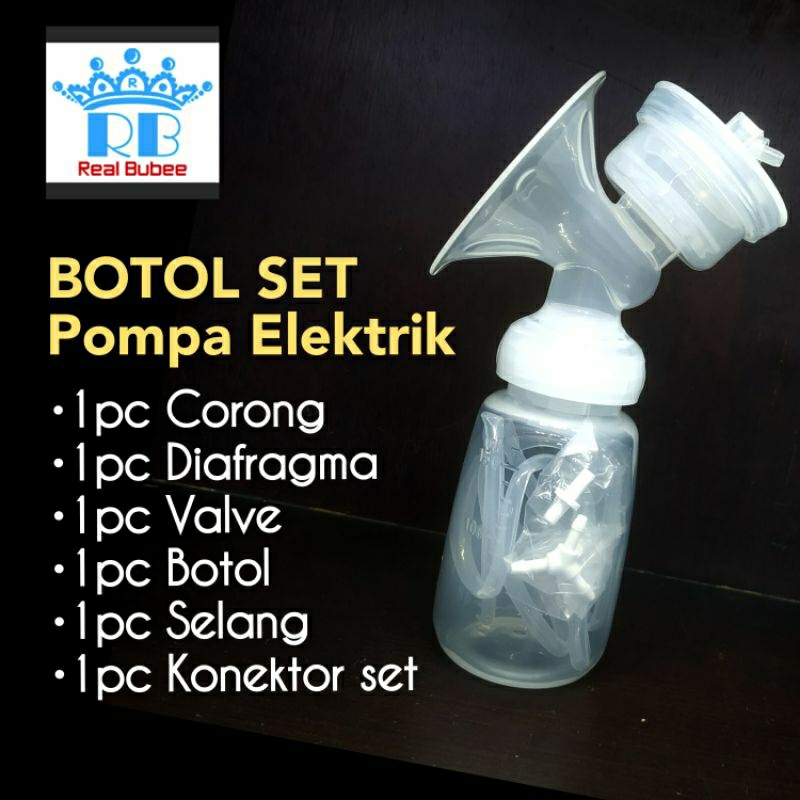 Botol Set untuk REAL BUBEE Pompa Elektrik