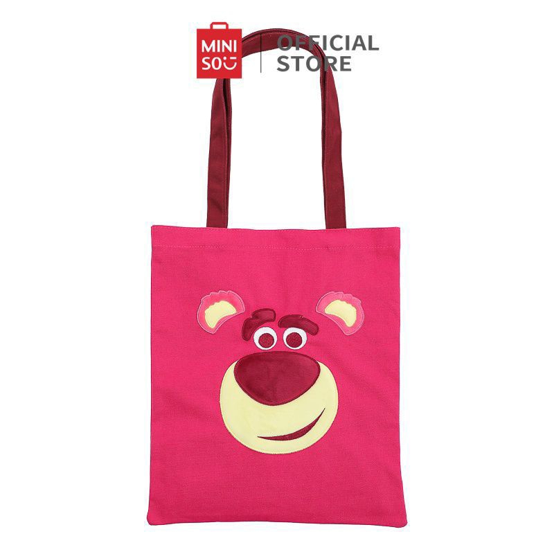 MINISO Tas Bahu Tas Membeli Lotso Alien Woody  Toy Story Collection Bag -Lotso