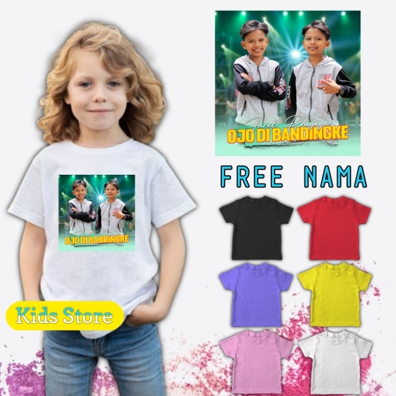 Baju Anak Farel Prayoga Baju Kaos Anak Farel Prayoga - Kidsstore