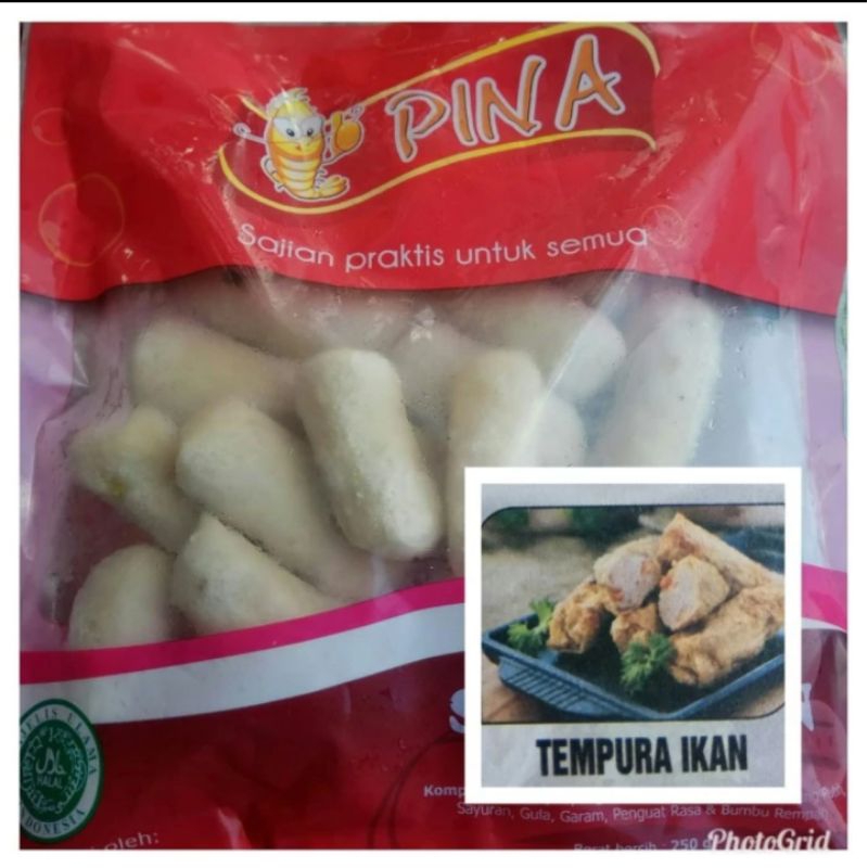 

Pina Stick Ikan Tempura 250gr Stik