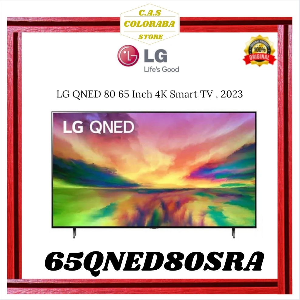 TV LG 65QNED80SRA SMART TV 65 INCH LED 4K UHD 65QNED80 65QNED QNED80SRA QNED80 TV LG 65 INCH