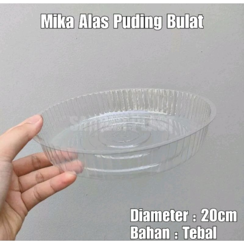 tatakan mika diameter 25cm/20cm