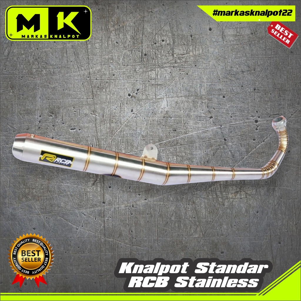 knalpot standar racing rx king - rx special RCB stainless