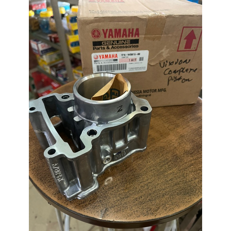 BLOK MESIN + PISTON KIT VIXION / VIXION NEW ( 1 PA )