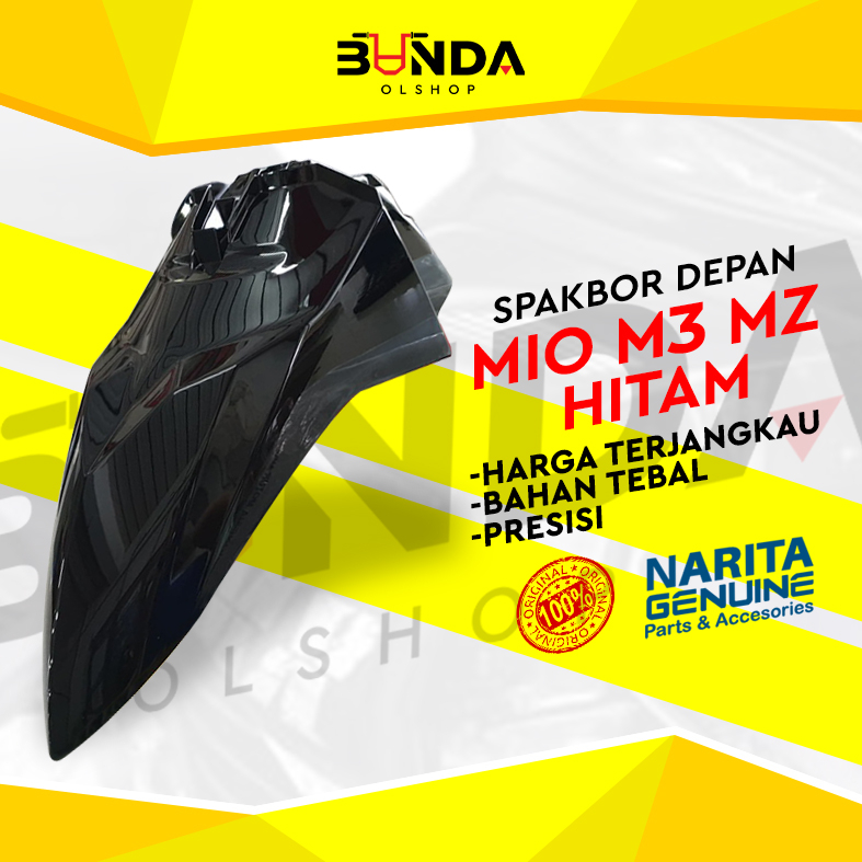 Spakbor depan Yamaha Mio M3 Mio z hitam ONLY