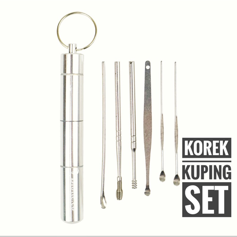 korek Kuping Set isi 6 Pembersih Telinga Kuping 8SSV