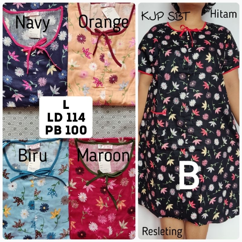 Daster Size L Katun Jepang Sabata Pretty Girl