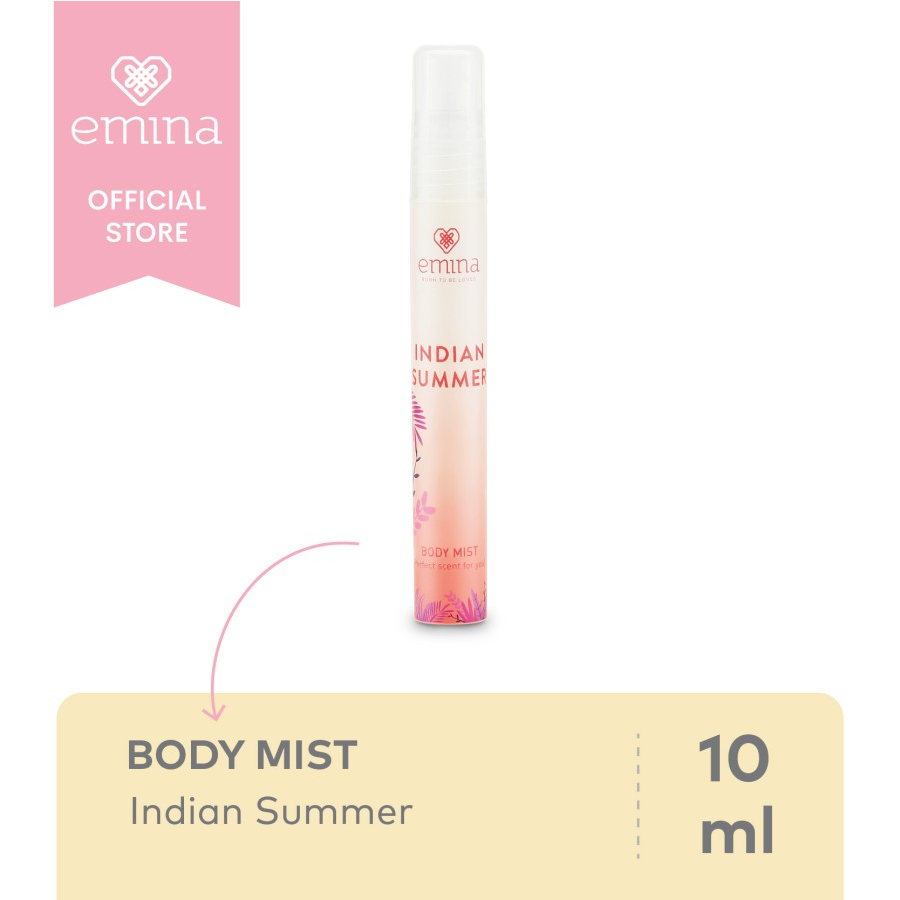 ✨ AKU MURAH ✨ Emina Body Mist 10 ML /  Parfum Wanita Aroma Menyegarkan [BPOM]