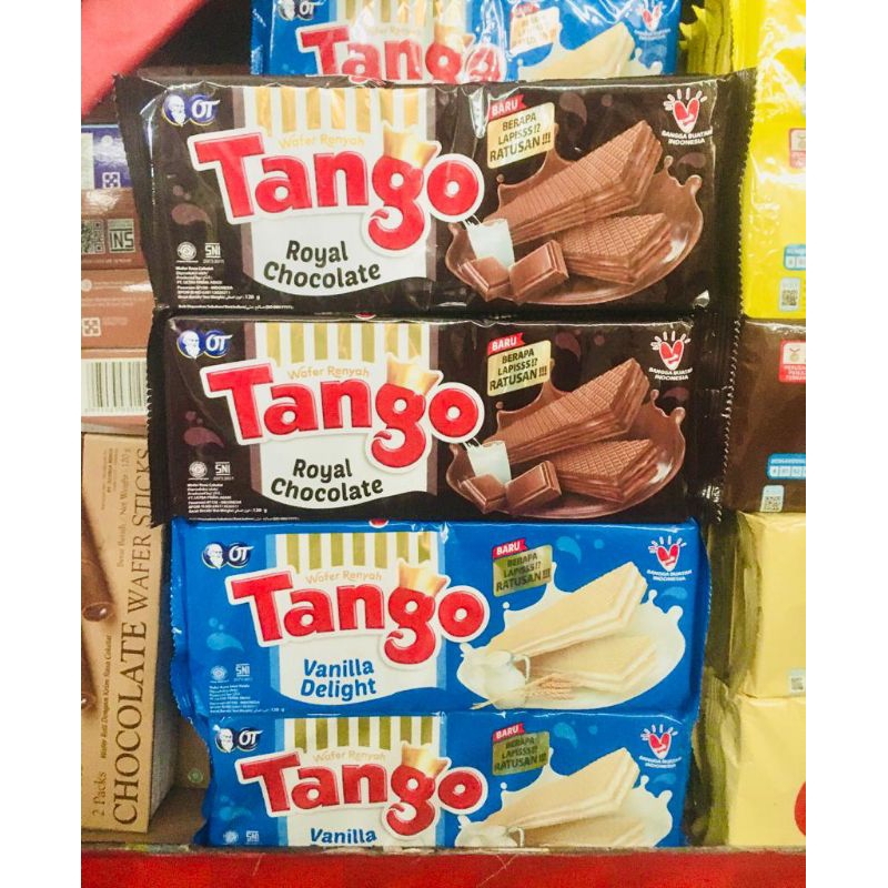 

Wafer Tango Royal Chocolate 110gr | Tango Wafer Hajatan Murah