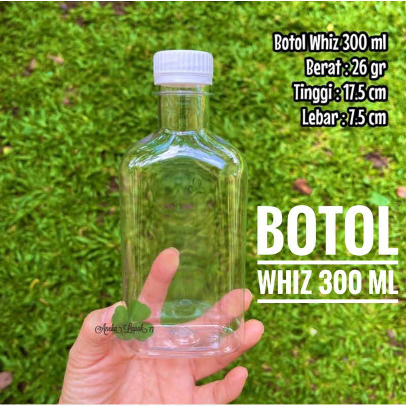 Botol Whiz 300 ml Botol Plastik Minuman Unik