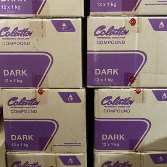 

Colatta Dark Chocolate Compound / Coklat Collata 12 KG