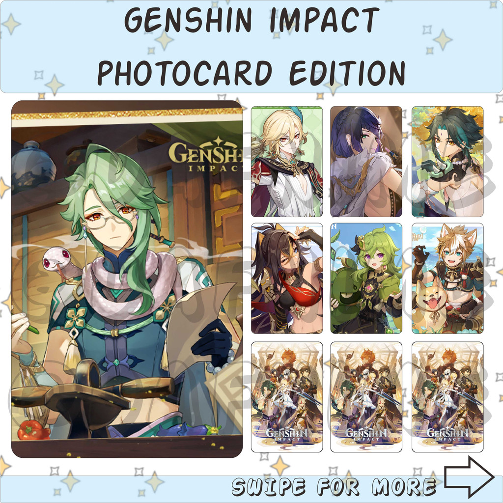 Photocard Genshin Impact Anime Chapter 2 Edition