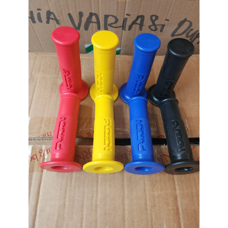 Handgrip Polos Fuzion Full Warna - Grip Sepeda Motor Polos Fuzion Variasi Warna Universal