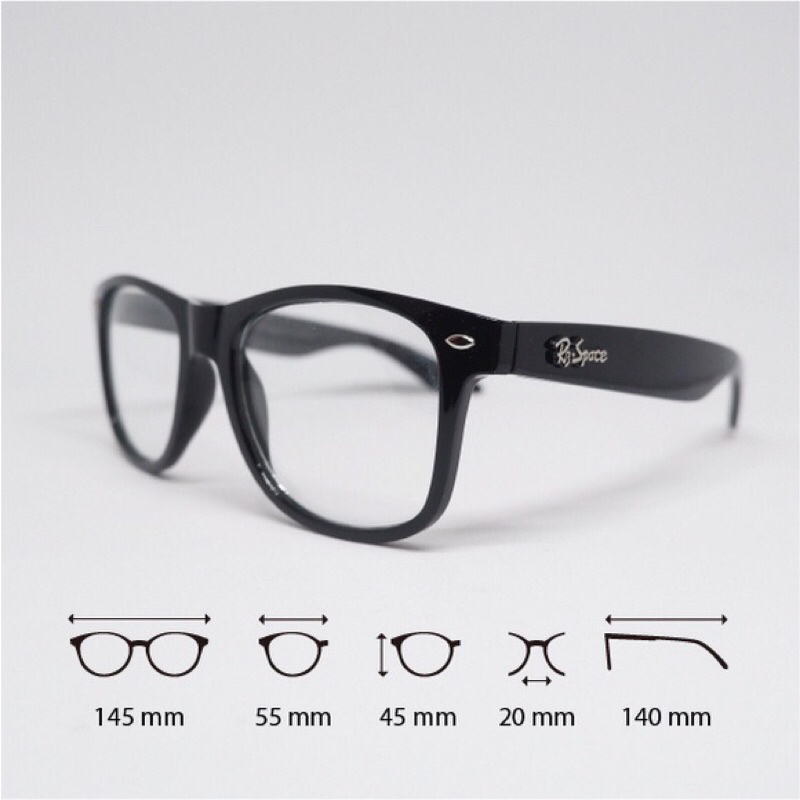Frame Kacamata Wayfarer Rb Space KT030