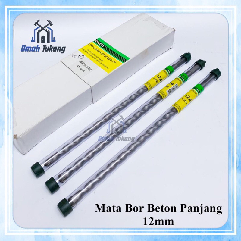 Mata Bor Panjang 12x300mm SELLERY / Mata Bor Beton 12mm / Mata Bor 12mm