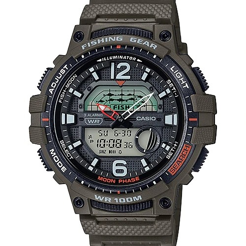 Promo  Casio Original Fishing Gear WSC-1250H-1AV Jam Pria Original Termurah