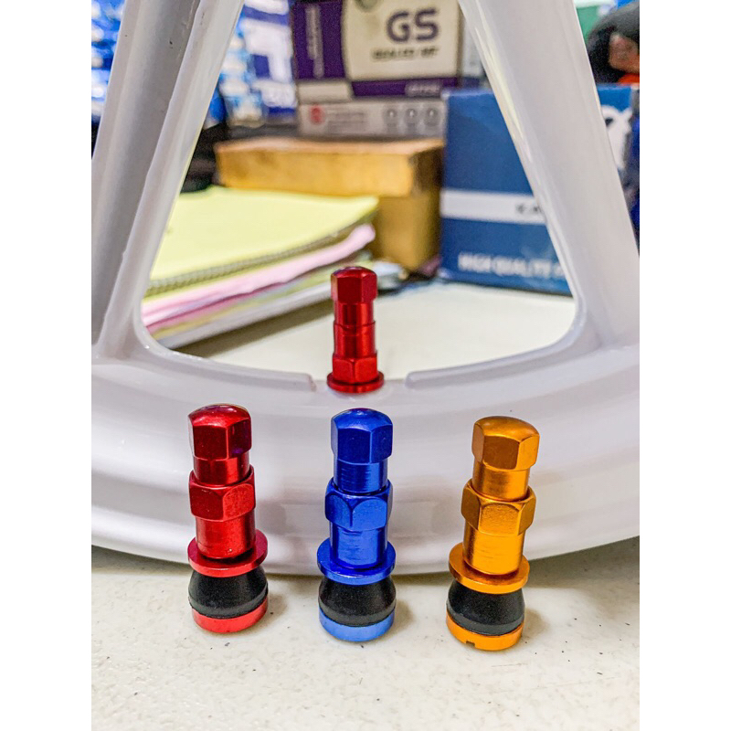 PENTIL TUBLES MOTOR VARIASI WARNA CNC SET DEPAN BELAKANG