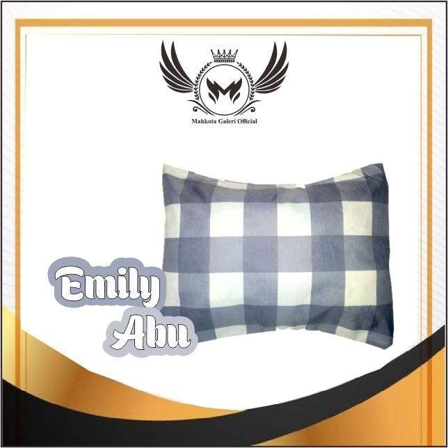 Sarung Bantal Motif Kotak