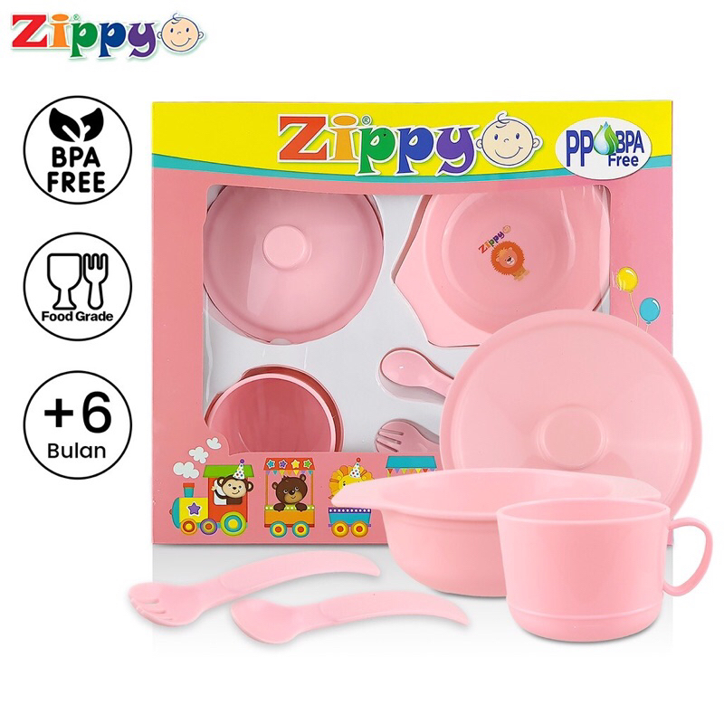 Zippy / Akachan Feeding Set