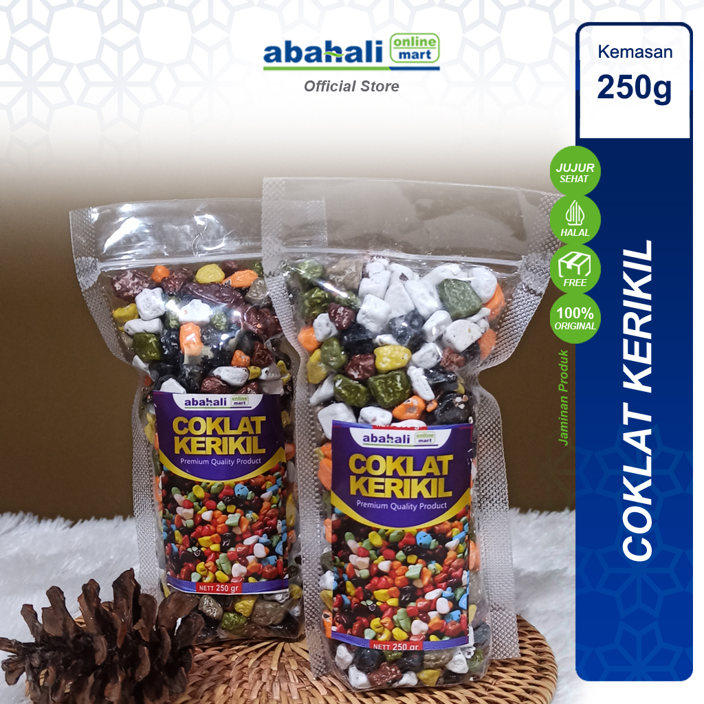 

Navi_Lezatoz Cokelat Premium Kerikil 250Gr Mood Booster Khas Turki Premium Untuk Oleh-Oleh Haji &