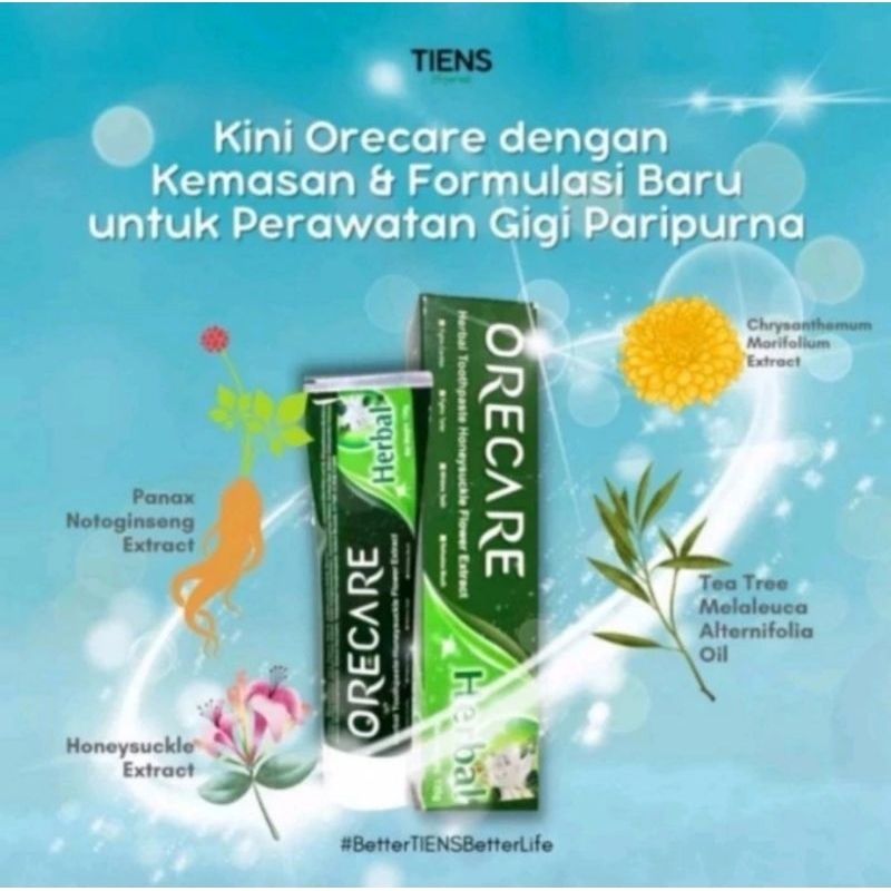 Orecare Herbal Toothpaste | Odol Tiens