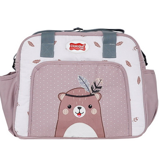 Tas Medium Diaper Bag 2in1 BEARIE series DIALOGUE (DGT 7314)
