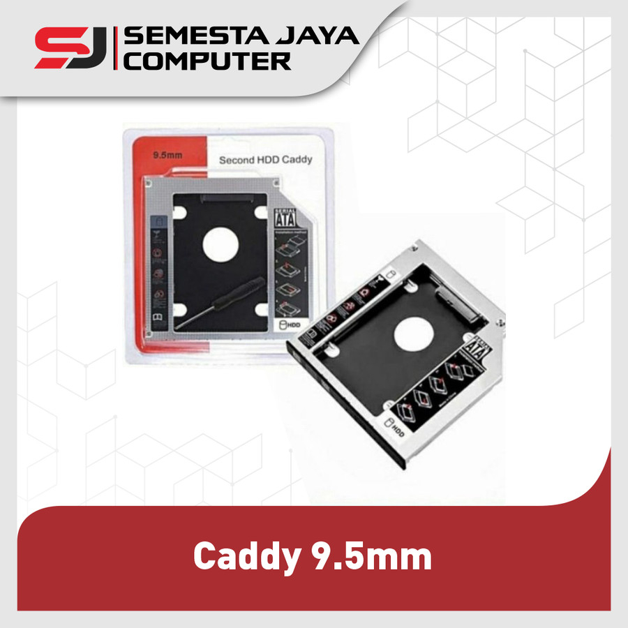 HDD CADDY 9,5MM SLIM CASE SATA