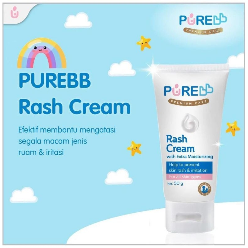 PureBb Diaper Rash Cream efektif Cegah Ruam Popok