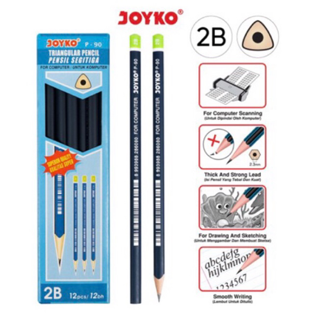 

Pensil JOYKO P-90 (12pcs)