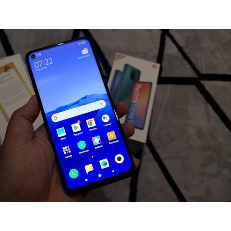 redmi note 9 4/64 fulset no minus