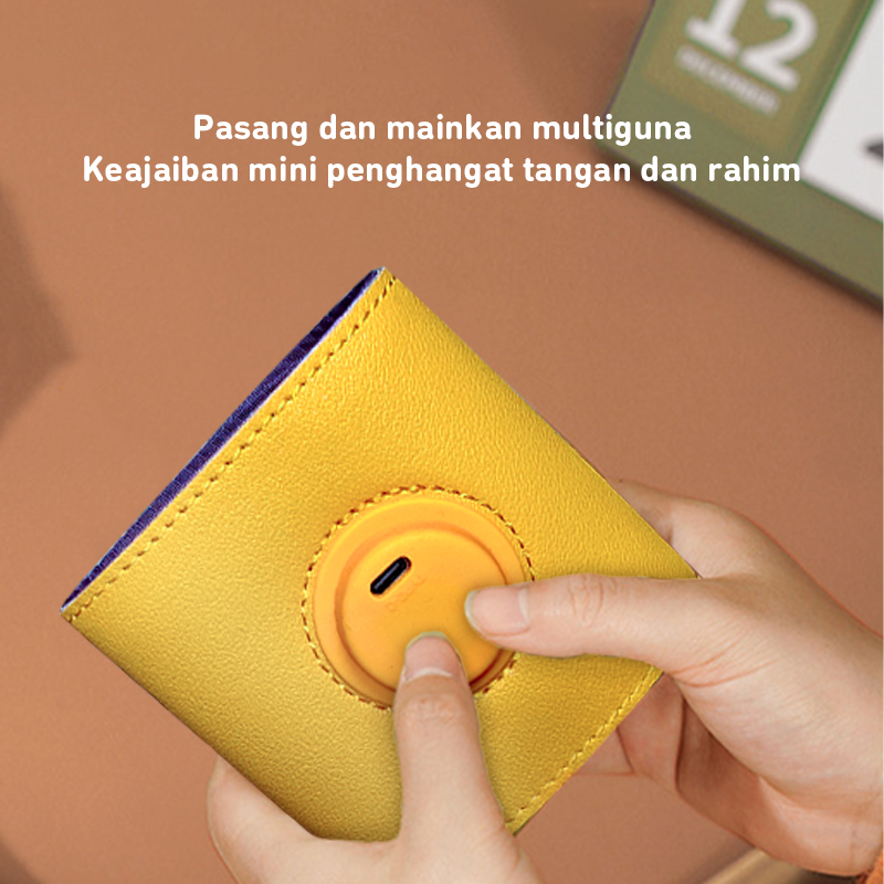 DADAWARD Tas Portable Bottle Warmer Penghangat Botol Susu Bayi Portable dengan USB Heater Monitor Travel Baby Cartoon Milk Water