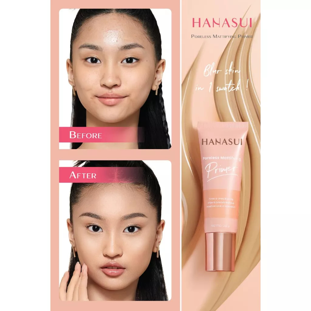 ❤ MEMEY ❤ HANASUI Poreless Mattifying Primer 20g