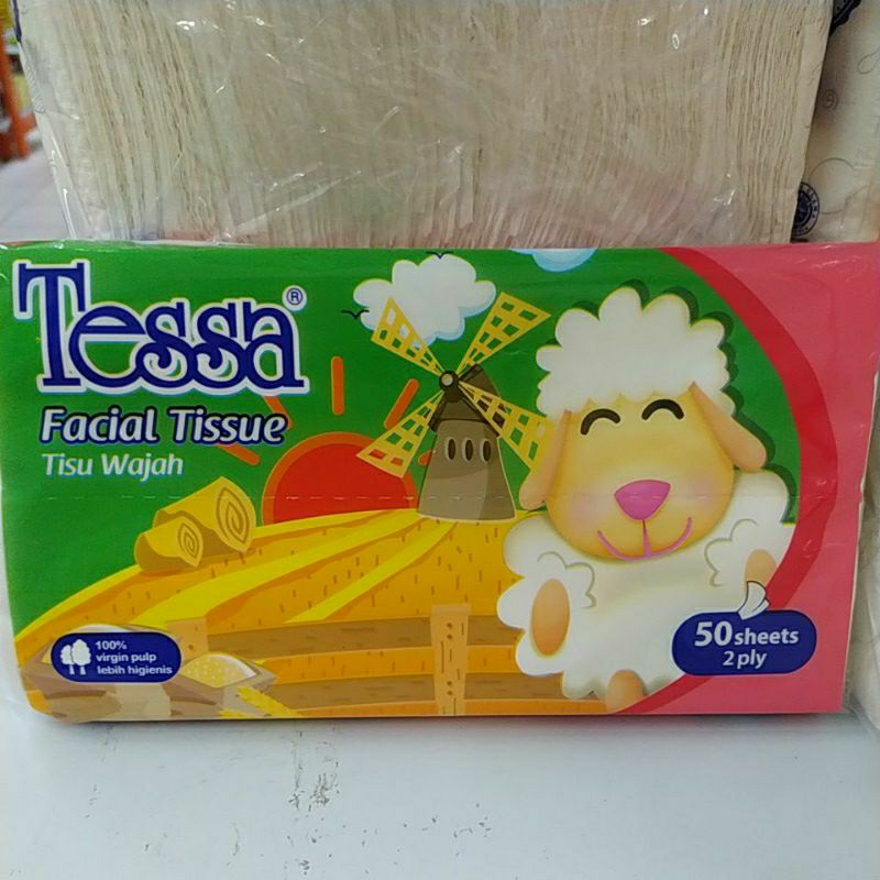 Tessa facial tissue 50 sheets