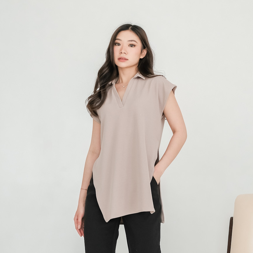 [Tavia] Layla Blouse Top / Blouse Wanita / Atasan Wanita