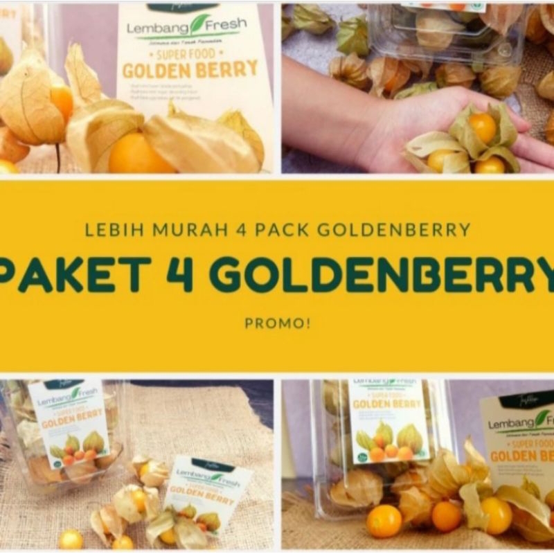 

Paket Hemat 4 Golden berry Ciplukan Cecenet Buah Fresh Lembang