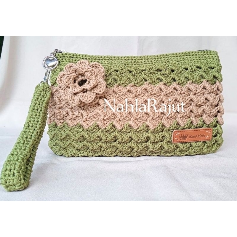 dompet rajut hp,dompet rajut simpel