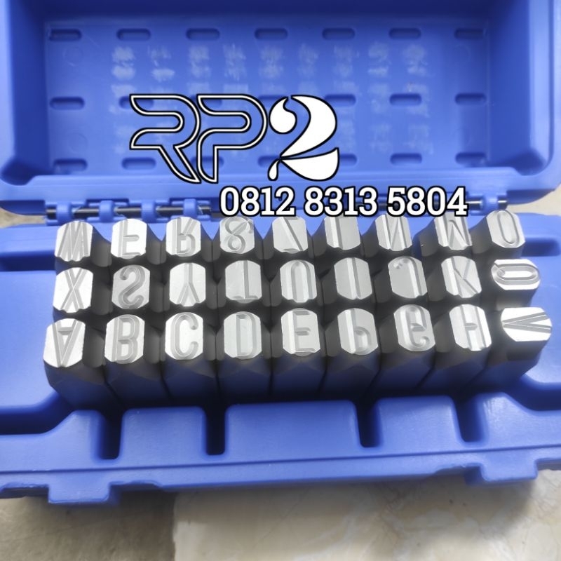 

masus hurup angka ketok 15 mm letter stamp punch original grmany