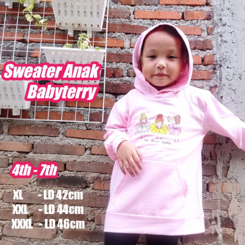 Sweater anak S M L XL XXL XXL