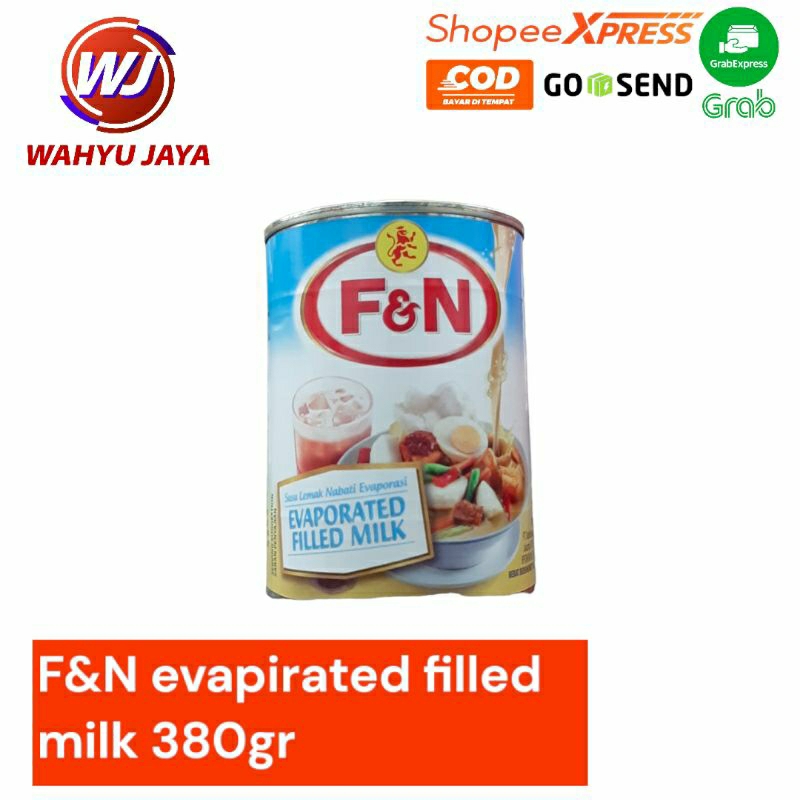

Susu evaporated F&N 380 gram/susu evaporasi F&N