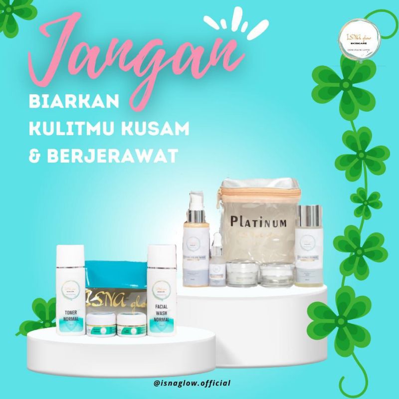 Isna glow Skincare sudah BPOM| ISNA GLOW SKNCARE