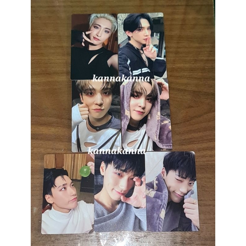 ATEEZ <The World Ep.1: The Witness> Album Photocards | Seonghwa, Yunho, Yeosang, San, Wooyoung