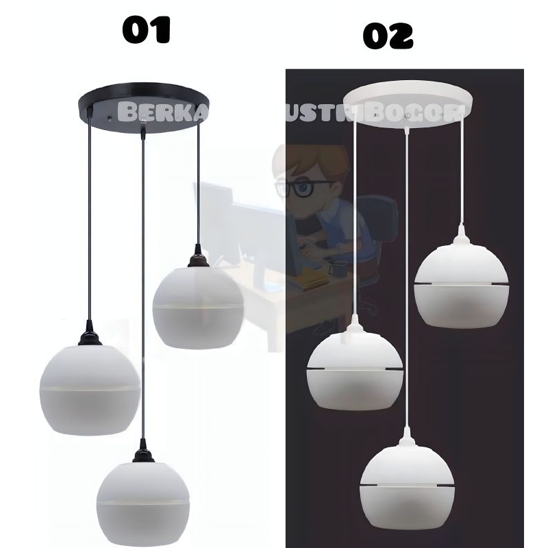 lampu hias gantung moonlight minimalis
