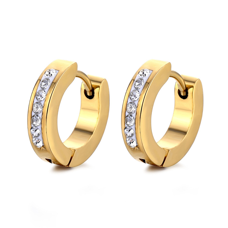 Anting hoop titanium anti karat harga grosir bisa cod